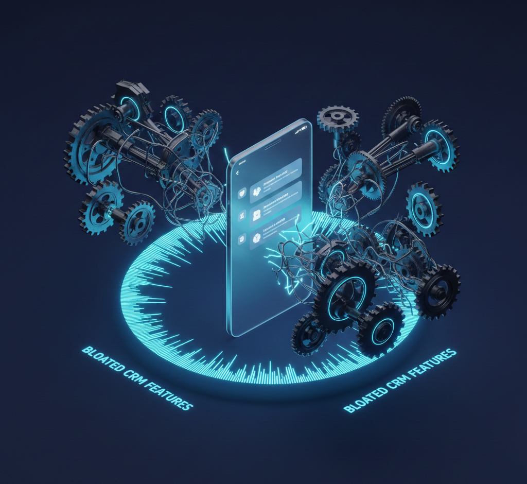 Why Adding More CRM Features Doesn’t Improve Field Execution=